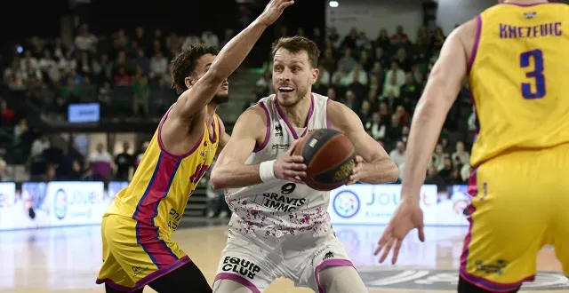 photo  clément cavallo a tenu un rôle majeur dans le succès caennais.  &copy;  gerard piwtorak 