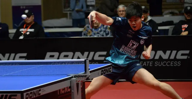 photo  izaac quek s’est incliné dans le match décisif.  &copy;  co-jérôme hurstel 