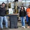 photo adrien lanté, cofondateur des alchimistes, blandine copie, responsable prévention des déchets des 3rd’anjou et hugo veidie, animateur des 3rd’anjou.