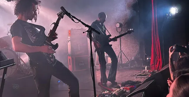 photo  angers, jeudi 12 mars 2026. gondhawa a donné un concert survolté devant un club complet (350 places) au chabada.  &copy;  co 