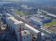 photo  le site naval group d’indret, 20 hectares de bâtiments en bord de loire. 