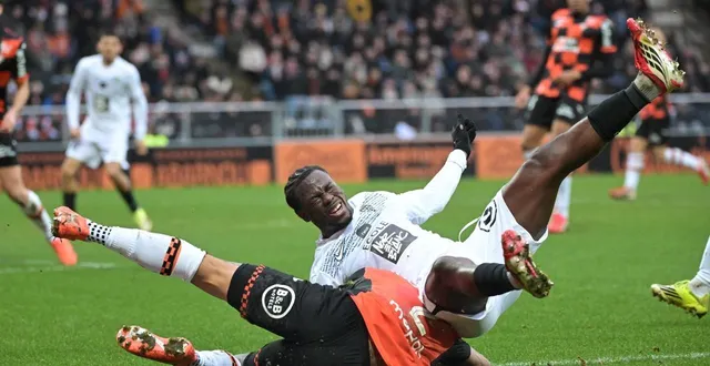 photo  jacques ekomié souffre de la cuisse depuis une semaine.  &copy;  afp 