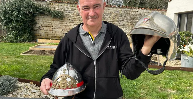 photo  la retraite a sonné pour frédéric maillou, pompier volontaire pendant plus de trente ans dans les deux-sèvres.  &copy;  co 