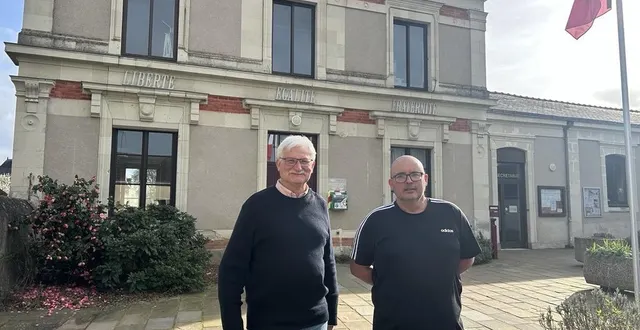 photo  dominique viannay (à gauche) et stéphane cherel seront présents vendredi soir en mairie lors de l’installation du conseil municipal pour siéger. avec toujours l’espoir de retourner aux urnes après la contestation devant le tribunal administratif.  &copy;  co 