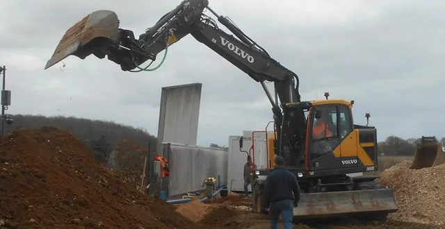 photo  les travaux ont commencé lundi 16 mars 2026 et devraient durer un an.  &copy;  ouest-france 