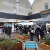 photo l’inauguration du nouveau local de branché local, situé au centre commercial de l’adezière, 8, place schwalbach, a été l’occasion d’un marché de producteurs.