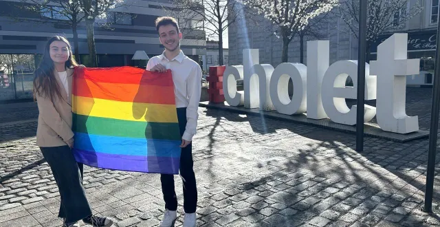 photo  noémie morisseau et ilann klingler ont fondé l’association la voix du cœur. elle propose une marche des fiertés lgbtqia + dimanche 7 juin 2026.  &copy;  ouest-france 