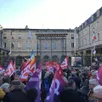 photo environ 140 personnes se sont rassemblées devant la préfecture d’angers (maine-et-loire) pour protester contre la montée du racisme et des conflits internationaux.