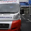 photo le débrayage des ambulanciers et ambulancières de keolis santé anjou ont débrayé de 11 h 30 à 13 h 30, ce mercredi 18 mars 2026.
