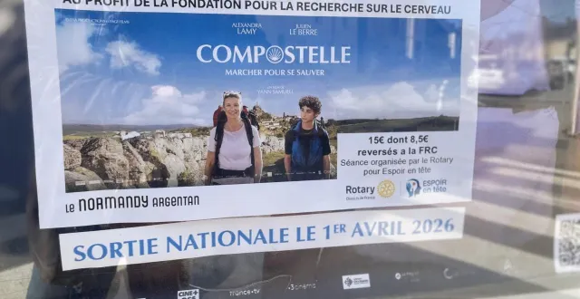 photo  le film compostelle sera projeté vendredi soir au cinéma le normandy à argentan.  &copy;  ouest-france 