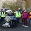 photo les randonneurs vibraysiens ont ramassé environ 300 kg de déchets autour de la commune.