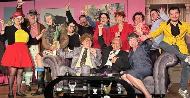 photo  lors de la générale, les acteurs ont répété en situation réelle comme devant un vrai public.  &copy;  co 