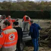 photo  des élus, des bénévoles et la croix-rouge ont apporté leur aide aux sinistrés de la bérodière 