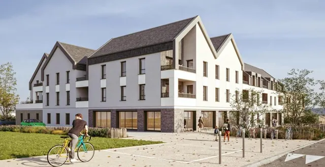 photo  avant-projet viadoma dans l’éco-quartier de l’avenue de paris baugé.  &copy;  document remis 