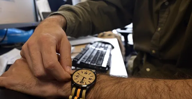 photo  on va « perdre » une heure de sommeil, dans la nuit du 28 au 29 mars 2026.  &copy;  archives presse océan - nathalie bourreau 