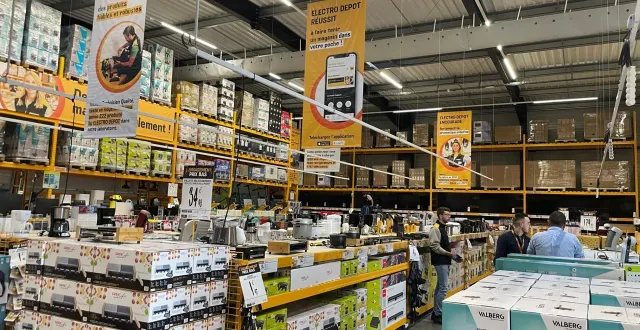 photo  électro dépôt va recruter treize salariés pour sa nouvelle enseigne du parc manceau, dont l’ouverture est prévue le 1er juillet 2026, au mans (sarthe).  &copy;  electro dépôt 