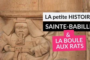 angers. la curieuse histoire de sainte babille et la mystérieuse boule aux rats