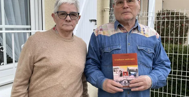 photo  marcel darrieux, avec son épouse yveline, a écrit un premier chapitre de sa vie, de la famille nombreuse aux établissements de la ddass.  &copy;  co 