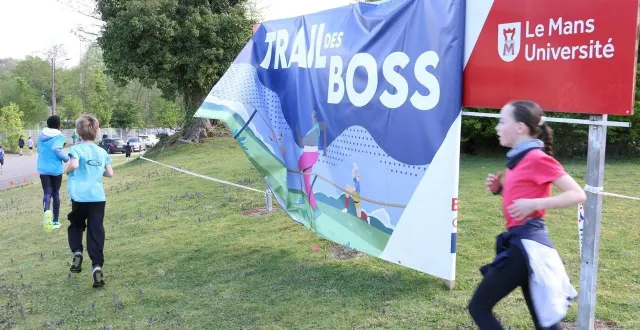 photo  les coureurs profiteront de trois parcours lors du trail des boss, dimanche 5 avril 2026, sur le campus de l’université du mans (sarthe).  &copy;  archives ouest-france 