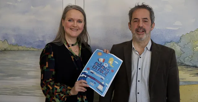 photo  héloïse gaillard et rodolphe mirande présentent le festival mômes en folie.  &copy;  co 