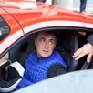 photo jean alesi en piste sur le bugatti en 2013.