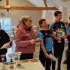 photo le podium de la catégorie des cadets. ils sont sélectionnés pour le niveau régional qui se déroulera en avril à briacé (44).