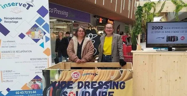 photo  l’année dernière, plus de deux tonnes de vêtements avaient été collectées. un nouveau record sera-t-il battu dans les prochains jours ?  &copy;  ouest-france 