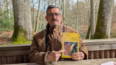 photo  gilles paineau, président du groupe sarthois ornithologique. 