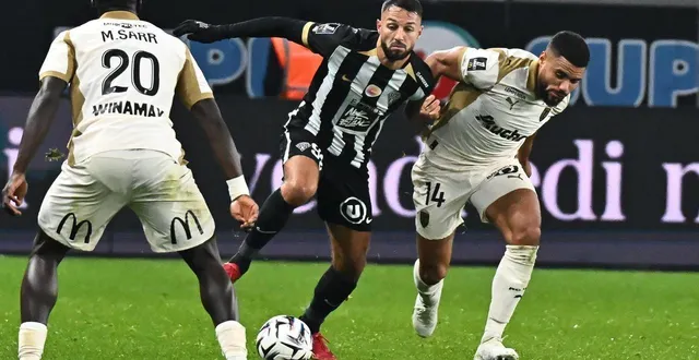 photo  à l’aller, le sco d’haris belkebla s’était incliné contre les lensois matthieu udol et malang sarr.  &copy;  franck dubray / ouest france 