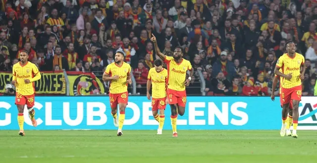 photo  odsonne edouard et les lensois ont remporté onze de leurs 13 matchs à domicile cette saison.  &copy;  afp 