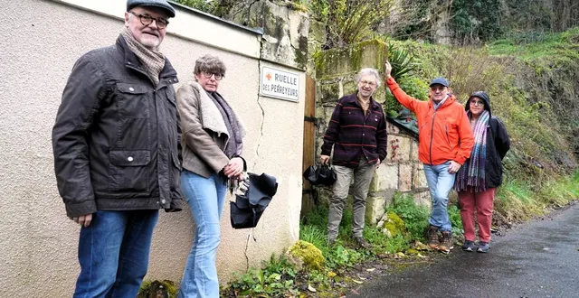 photo  montsoreau, vendredi 27 février 2026. plusieurs habitants de la ruelle des perreyeurs contestent le projet actuel de la loire à vélo troglo, notamment d’un point de vue sécuritaire.  &copy;  co – matthieu gruaz-toussaint 