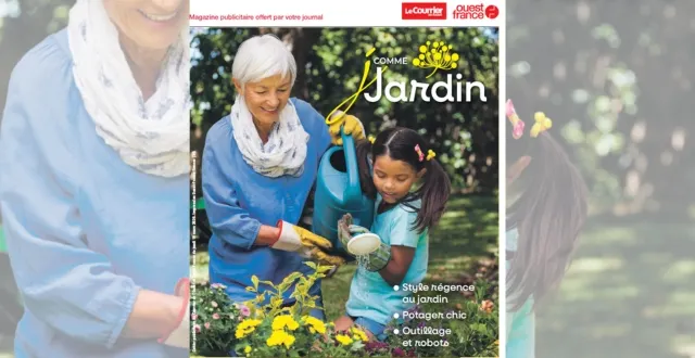 photo j comme jardin : le supplément jardin du courrier de l'ouest et de ouest-france est de retour ce printemps 2026