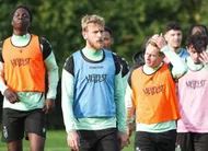 photo  uros radakovic est descendu s’entraîner avec l’équipe réserve cette semaine. 