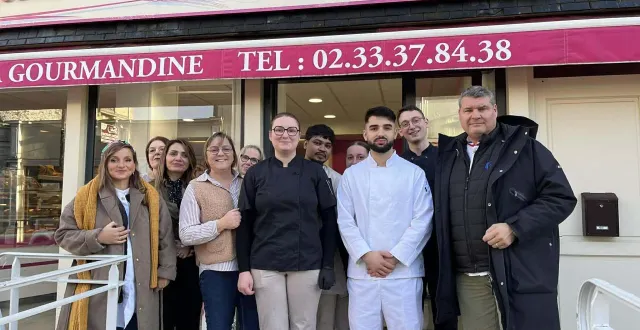 photo  les ornais de la gourmandine ont pu accueillir l’équipe de tournage en novembre 2025.  &copy;  photo fournie par la gourmandine 