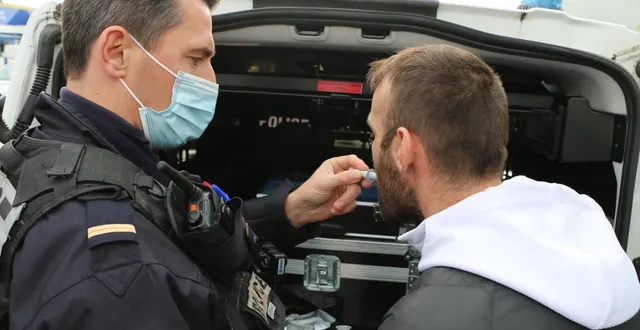 photo  la police traque la consommation de stupéfiants chez les usagers de la route.  &copy;  image d’illustration / archives ouest-france 