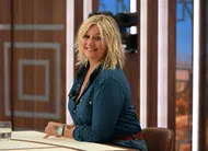 photo  flavie flament lors de l’enregistrement du talk-show « on a du nouveau » présenté par claire arnoux sur novo 19. 