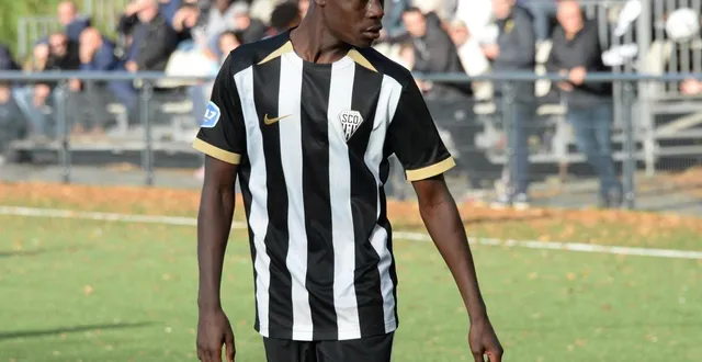 photo  mamadou diallo, en novembre dernier à salpinte avec les u17.  &copy;  co-jérôme hurstel 