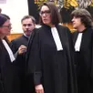 photo  les avocats des parties civiles au procès du triple meurtre d’angers. 