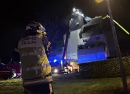 photo  ce vendredi 20 mars 2026, un incendie s’est déclaré dans une résidence, située au 28, rue alfred de vigny, au mans (sarthe). 