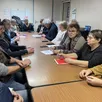 photo  l’association de solidarité cantonale a tenu son assemblée générale avec marie-pascale russeil, présidente (3e à droite). 