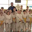 photo des éveils aux minimes, les jeunes judokas de changé sont arrivés en tête du classement.