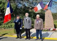 photo  le maire de coulaines, christophe rouillon, a notamment remis la médaille de la reconnaissance de la nation à jean touchet (au milieu de la photo). 