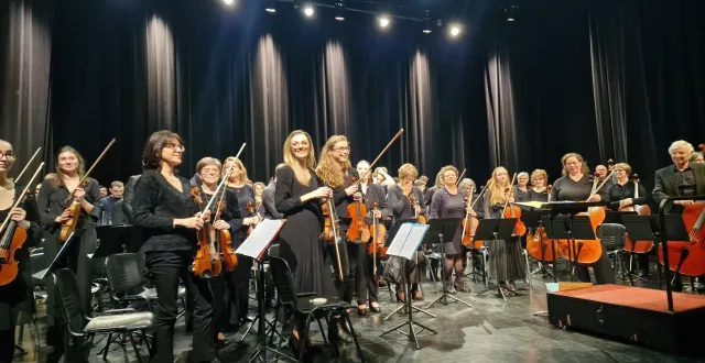 photo  angissimo, l’orchestre symphonique d’anjou à segré en 2024.  &copy;  angissimo 