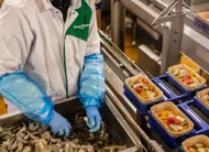 photo  ici le site fleury michon de mouilleron saint-germain, spécialisé dans la fabrication de plats cuisinés pour la grandes et moyennes surfaces. 