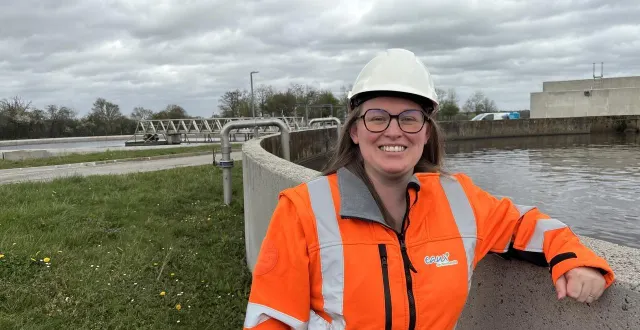 photo  bérangère di dio est technicienne autosurveillance pour eaux de normandie.  &copy;  ouest-france 
