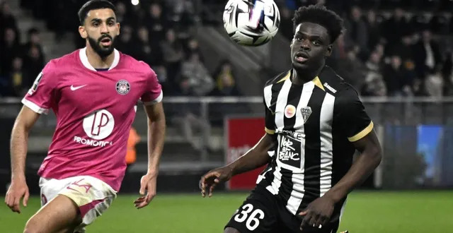 photo  lanroy machine, ici face au toulouse fc, le 8 février 2026.  &copy;  marc ollivier/ouest-france 