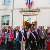 photo  tous les membres du conseil municipal réunis à la mairie de mamers ce vendredi. 