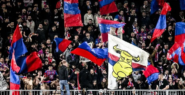 photo  le malherbe normandy kop restera silencieux lors des 15 premières minutes de la rencontre entre le sm caen et orléans, samedi 21 mars 2026.  &copy;  martin roche / ouest-france 