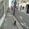 photo la vitrine d’un local de la rue du marché-au-blé a été vandalisée dans la nuit du vendredi 20 au samedi 21 mars 2026.