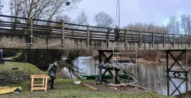 photo  la passerelle doit être encore plus sécurisée.  &copy;  co 